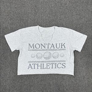 Hollister T Shirt Womens Volleyball Short Sleeve Montauk Athletic Size Medium